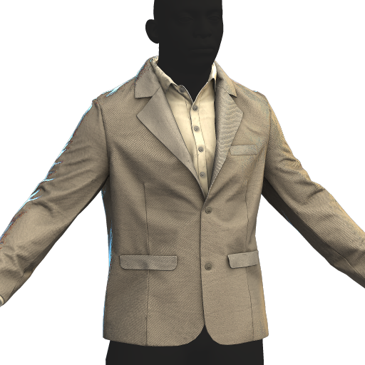 Suit Jacket White