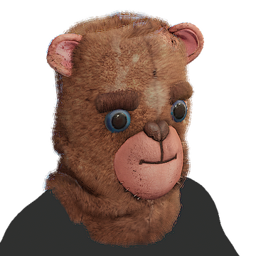 Valentines Bear Head 2025