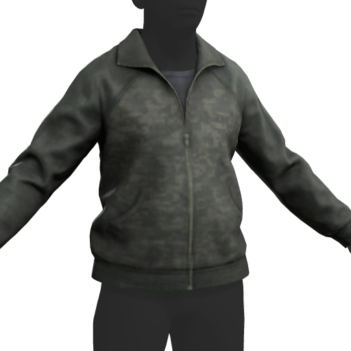 Zipper Jacket Camo