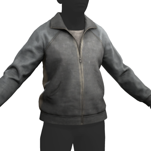 Zipper Jacket Grey