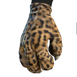 Leopard Paw Gloves