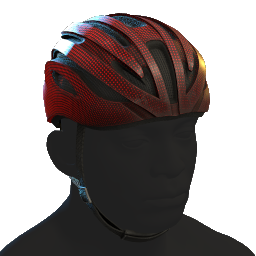 Biking Helmet Red
