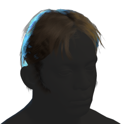 Short Parted Hair