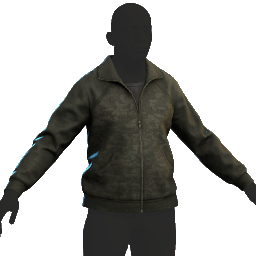 Zipper Jacket Camo