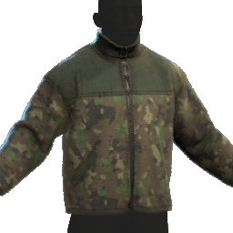 Fleece Jacket Camo