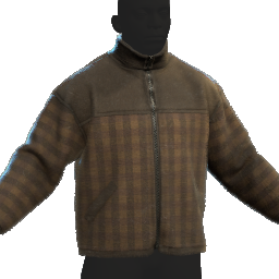 Fleece Jacket Brown