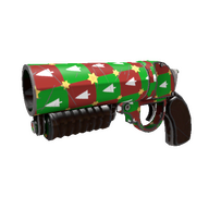 Strange Gifting Mann's Wrapping Paper Scorch Shot