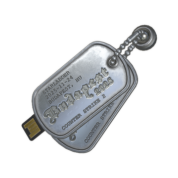 Souvenir Charm | Budapest 2025 Highlight | ZywOo P250 madness