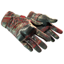 ★ Moto Gloves | Blood Pressure (Battle-Scarred)