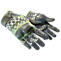 ★ Moto Gloves | Finish Line (Battle-Scarred)
