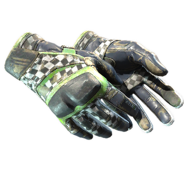 ★ Moto Gloves | Finish Line (Battle-Scarred)