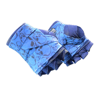 ★ Hand Wraps | Cobalt Skulls (Field-Tested)