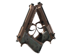 Dual Berettas | Rose Nacre (Minimal Wear)