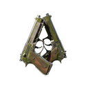 Dual Berettas | Switch Board (Battle-Scarred)