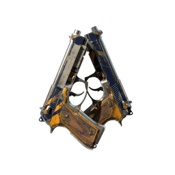 StatTrak™ Dual Berettas | Marina (Battle-Scarred)