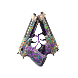 StatTrak™ Dual Berettas | Flora Carnivora (Minimal Wear)