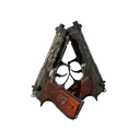 Dual Berettas | Dualing Dragons (Well-Worn)