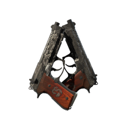 StatTrak™ Dual Berettas | Dualing Dragons (Battle-Scarred)
