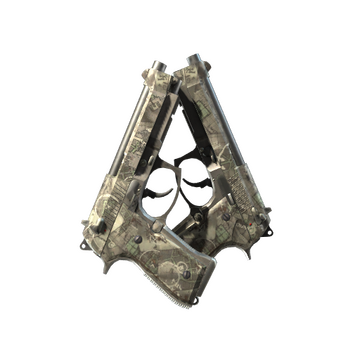 Dual Berettas | Heist (Well-Worn)