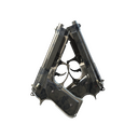 Dual Berettas | Stained (Field-Tested)