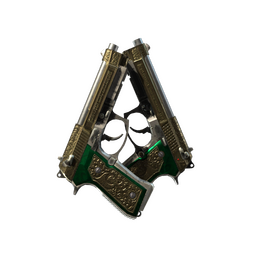 StatTrak™ Dual Berettas | Royal Consorts (Battle-Scarred)