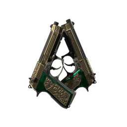 StatTrak™ Dual Berettas | Royal Consorts (Factory New)