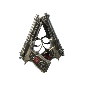 StatTrak™ Dual Berettas | Balance (Well-Worn)