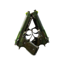 StatTrak™ Dual Berettas | Cobra Strike (Battle-Scarred)