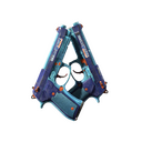 StatTrak™ Dual Berettas | Hydro Strike (Battle-Scarred)