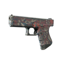 Glock-18 | Teal Graf (Well-Worn)
