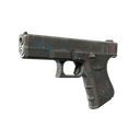Glock-18 | Teal Graf (Battle-Scarred)