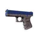 StatTrak™ Glock-18 | Blue Fissure (Minimal Wear)