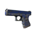StatTrak™ Glock-18 | Blue Fissure (Battle-Scarred)