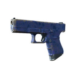 Glock-18 | Ocean Topo (Well-Worn)