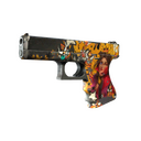 StatTrak™ Glock-18 | Bullet Queen (Battle-Scarred)