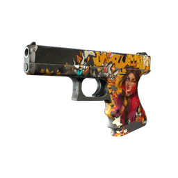 Glock-18 | Bullet Queen (Battle-Scarred)