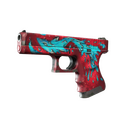 StatTrak™ Glock-18 | Water Elemental (Well-Worn)