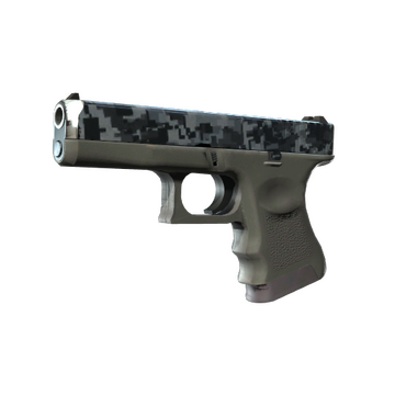 StatTrak™ Glock-18 | Steel Disruption (Field-Tested)