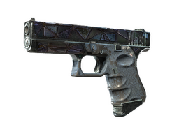 StatTrak™ Glock-18 | Mirror Mosaic (Battle-Scarred)