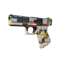 StatTrak™ Glock-18 | Block-18 (Well-Worn)