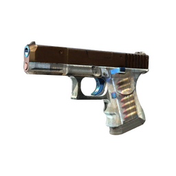 StatTrak™ Glock-18 | Clear Polymer (Battle-Scarred)