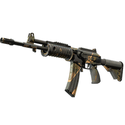StatTrak™ Galil AR | Black Sand (Battle-Scarred)