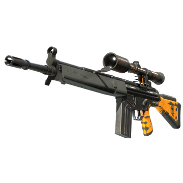 G3SG1 | Orange Kimono (Battle-Scarred)