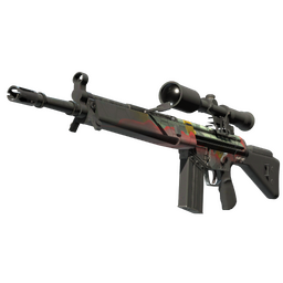 StatTrak™ G3SG1 | Keeping Tabs (Well-Worn)