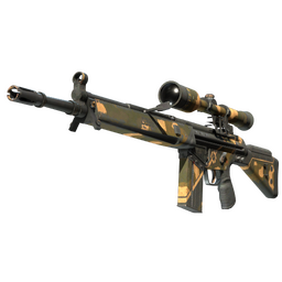 G3SG1 | Black Sand (Battle-Scarred)