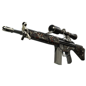 StatTrak™ G3SG1 | Digital Mesh (Well-Worn)