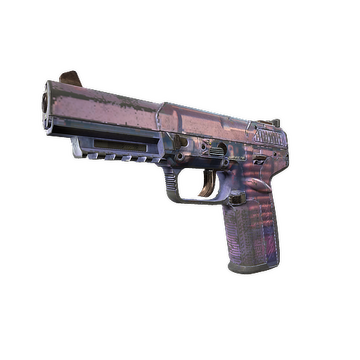 Five-SeveN | Dark Polymer (Battle-Scarred)