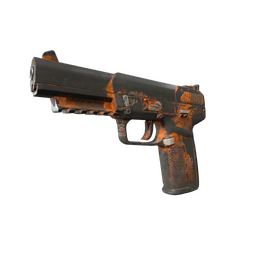 Souvenir Five-SeveN | Orange Peel (Battle-Scarred)