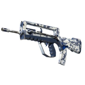 FAMAS | Yeti Camo (Well-Worn)