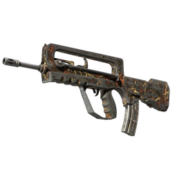 FAMAS | Crypsis (Battle-Scarred)